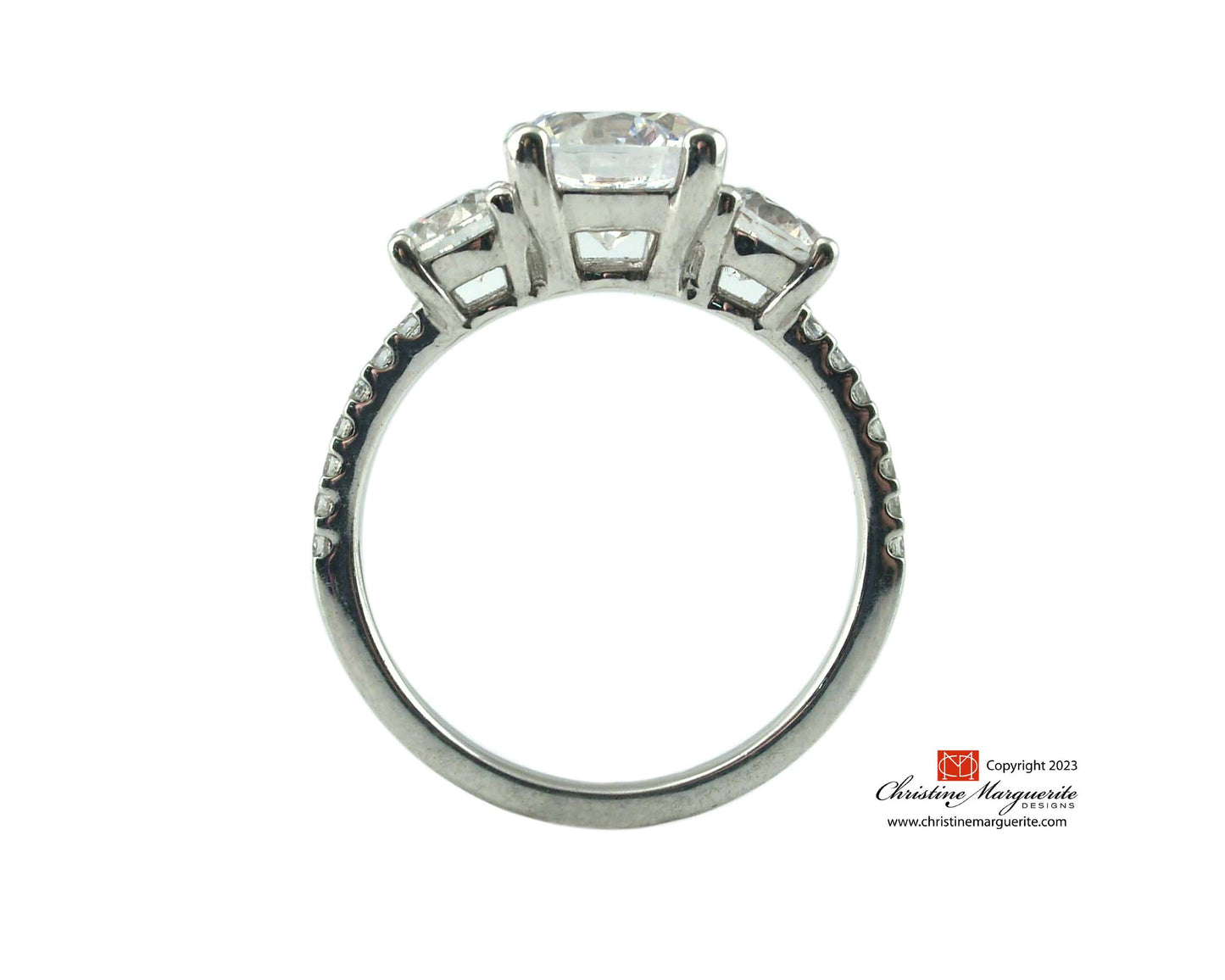 Three Sisters Ring Setting