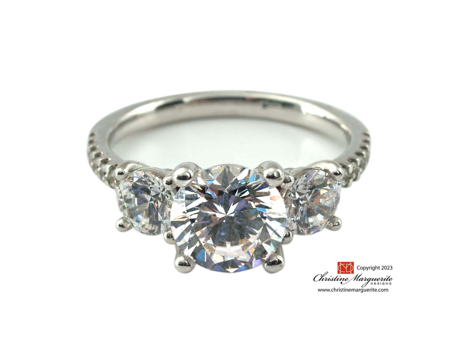 Three Sisters Ring Setting