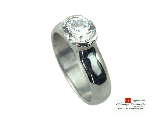 Demi Bezel Ring Setting