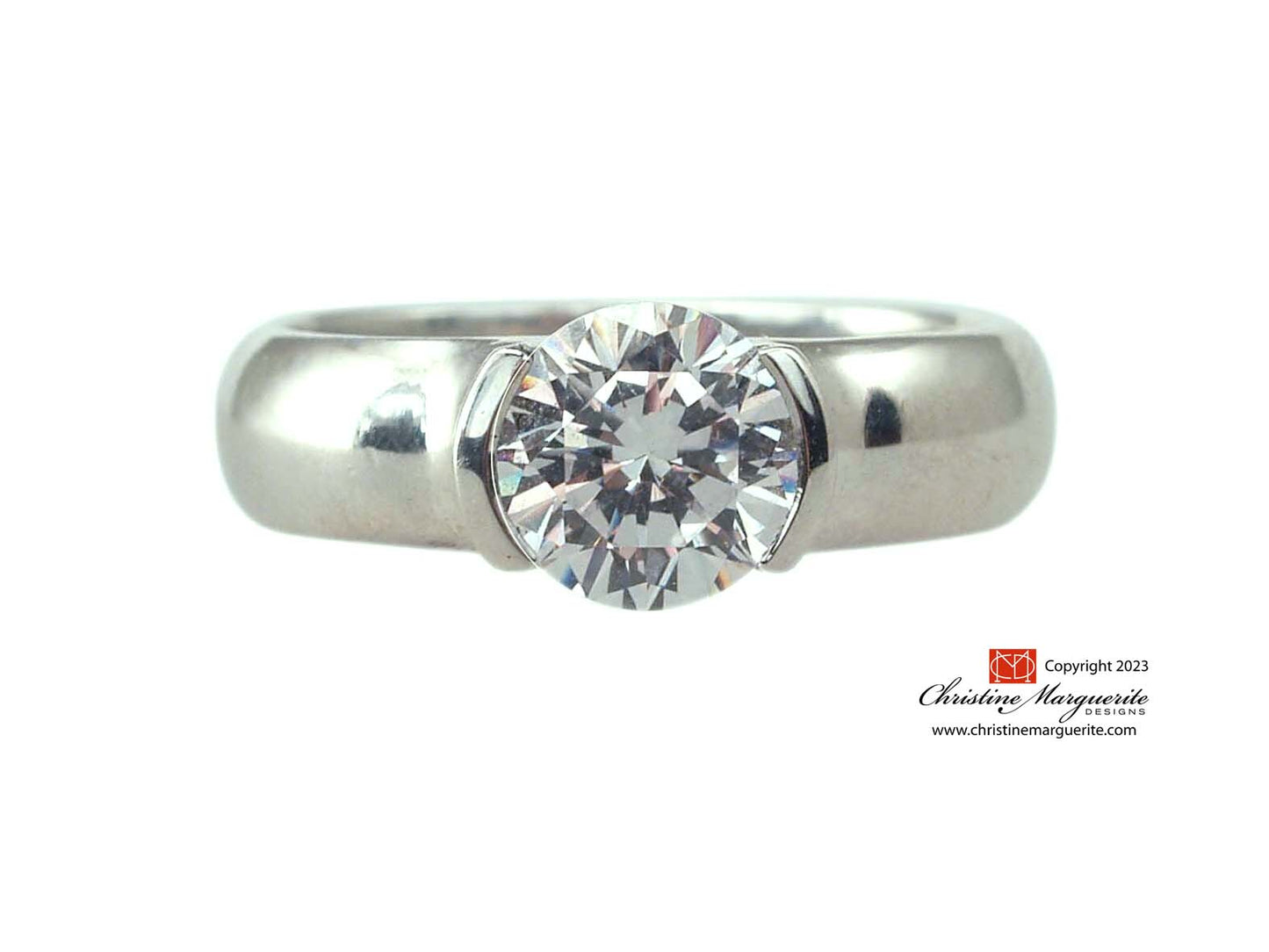 Demi Bezel Ring Setting