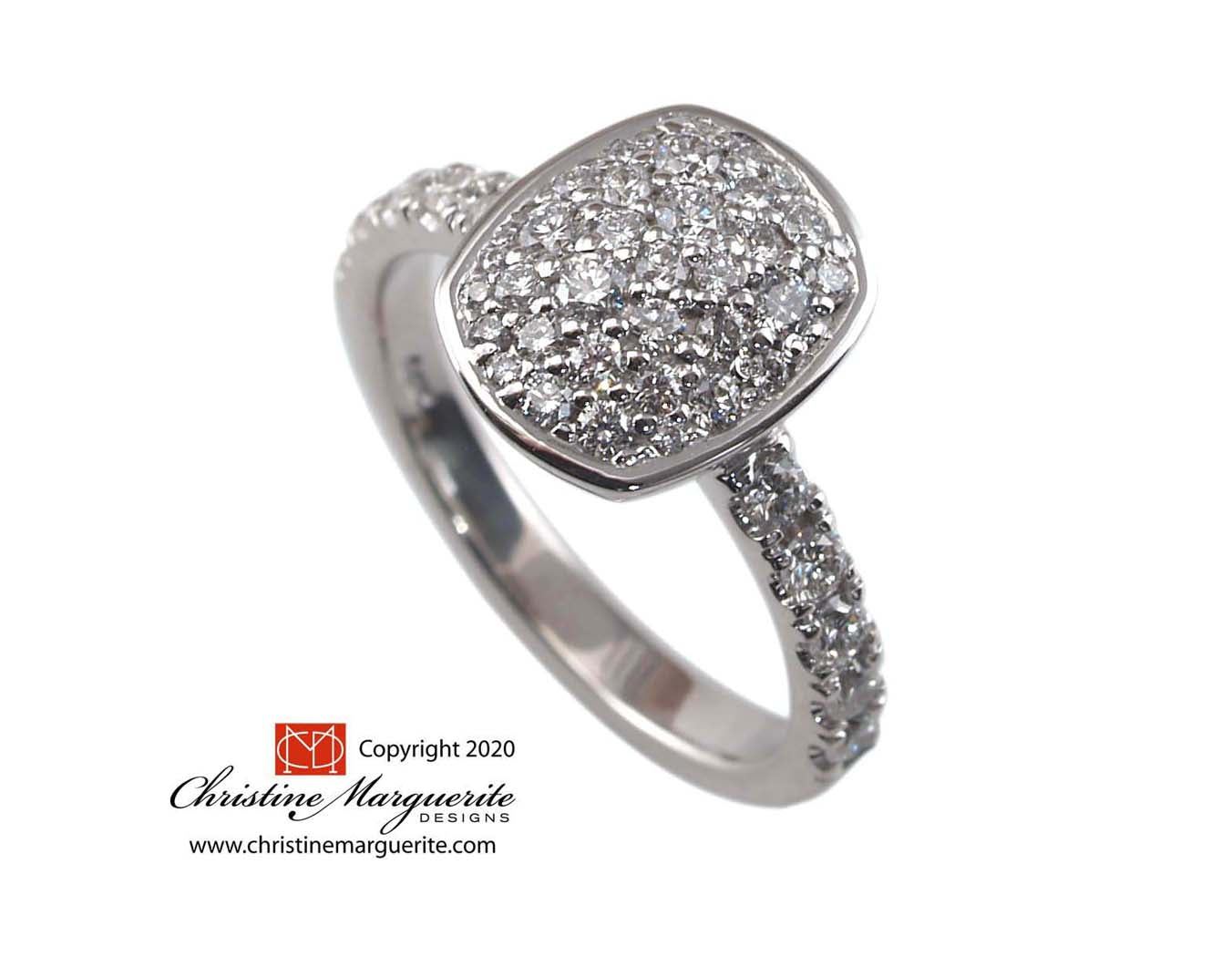 Diamonds and White Gold