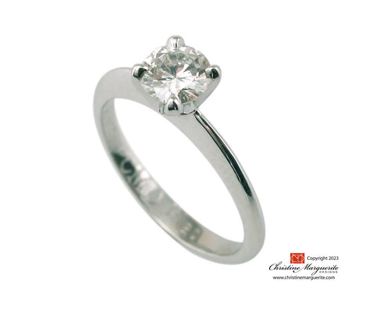 Knife Edge Ring Setting