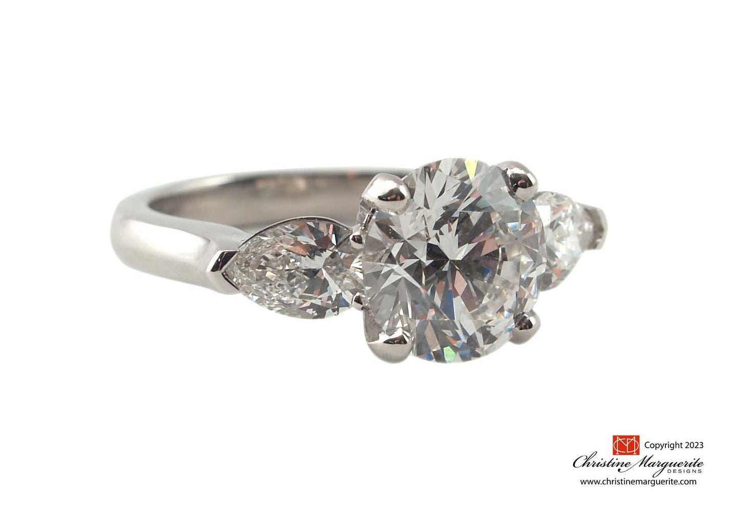 Middlemist Ring setting