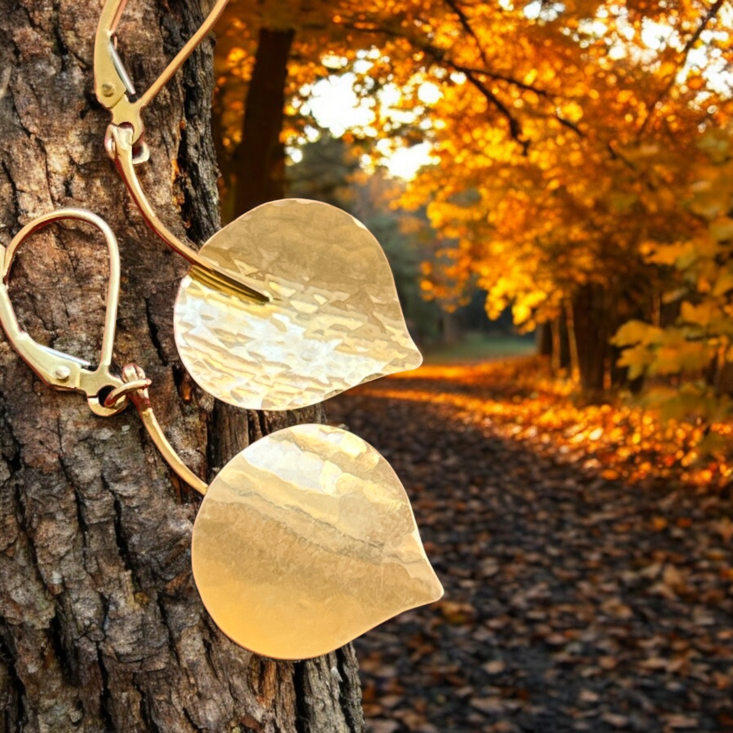 Aspen Leaves by Bill Ikler