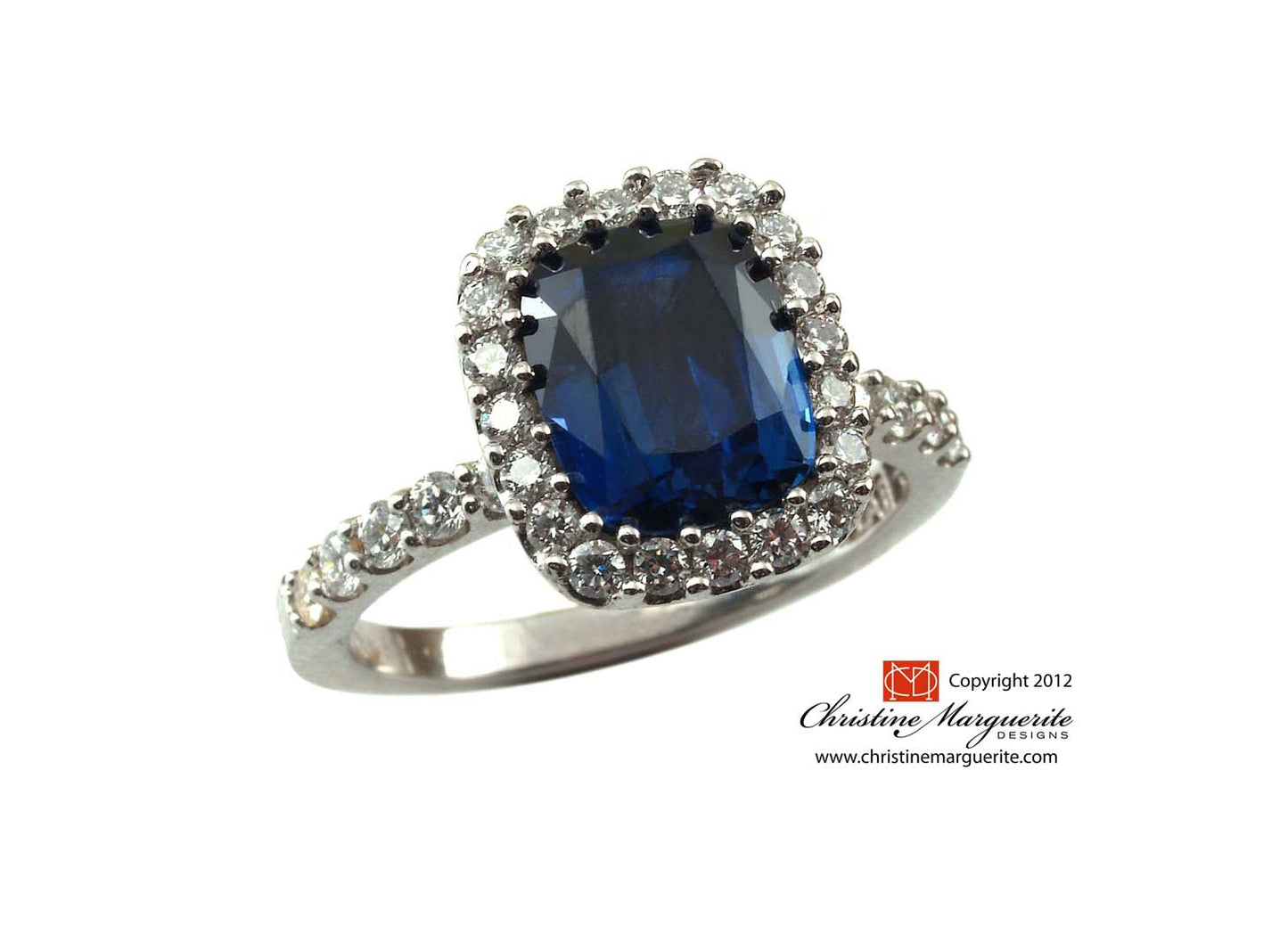 Sapphire, Platinum and Diamond