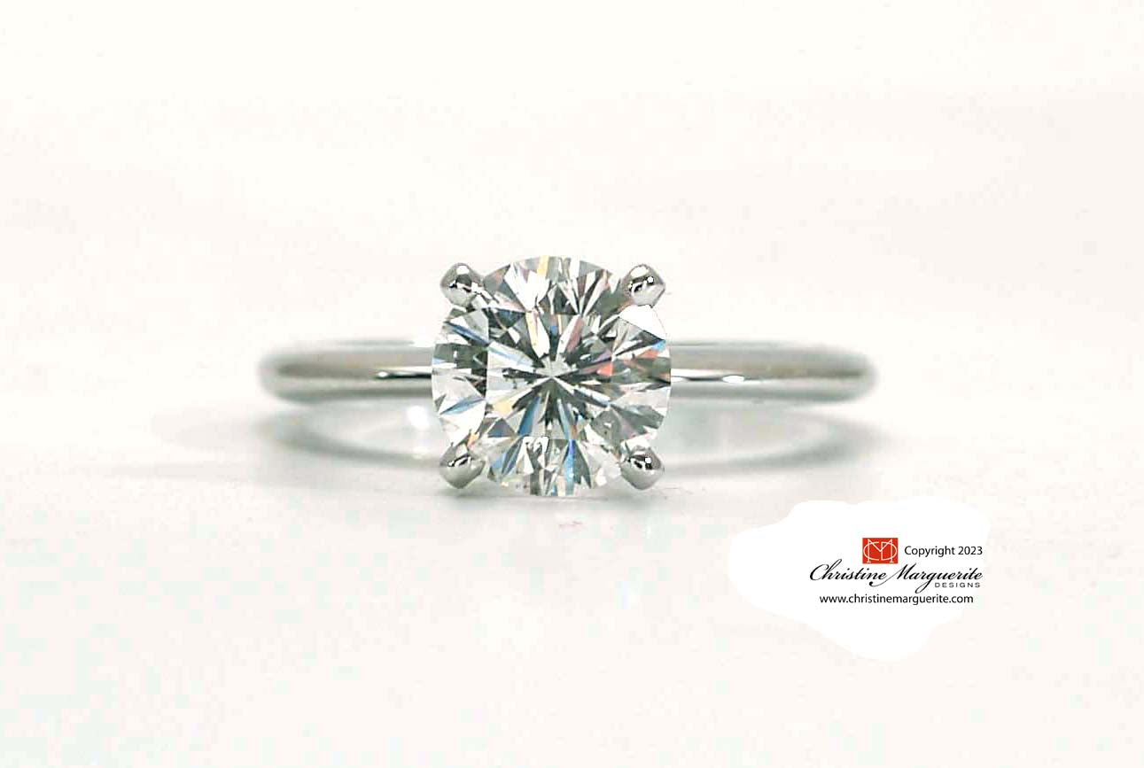 Knife Edge Ring Setting