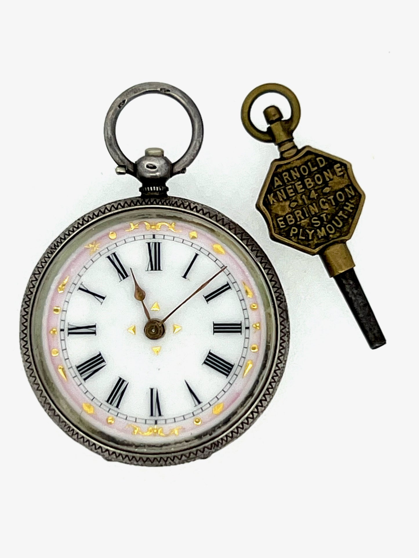 Victorian Pocketwatch with original Arnold Kneebone key