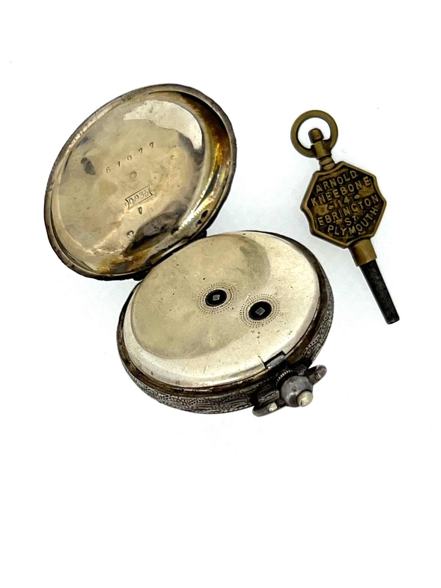 Victorian Pocketwatch with original Arnold Kneebone key