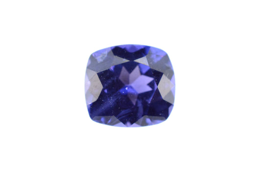 Blue Violet Cushion Cut Sapphire from Sri Lanka